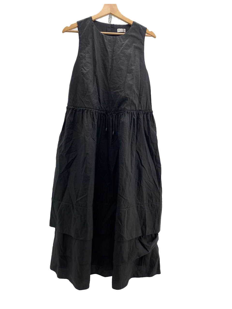 VESTITO LUNGO NERO DA DONNA