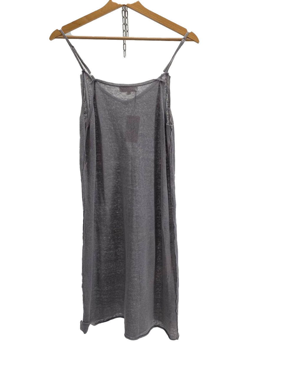 VESTITO IN MAGLIA GRIGIO DA DONNA