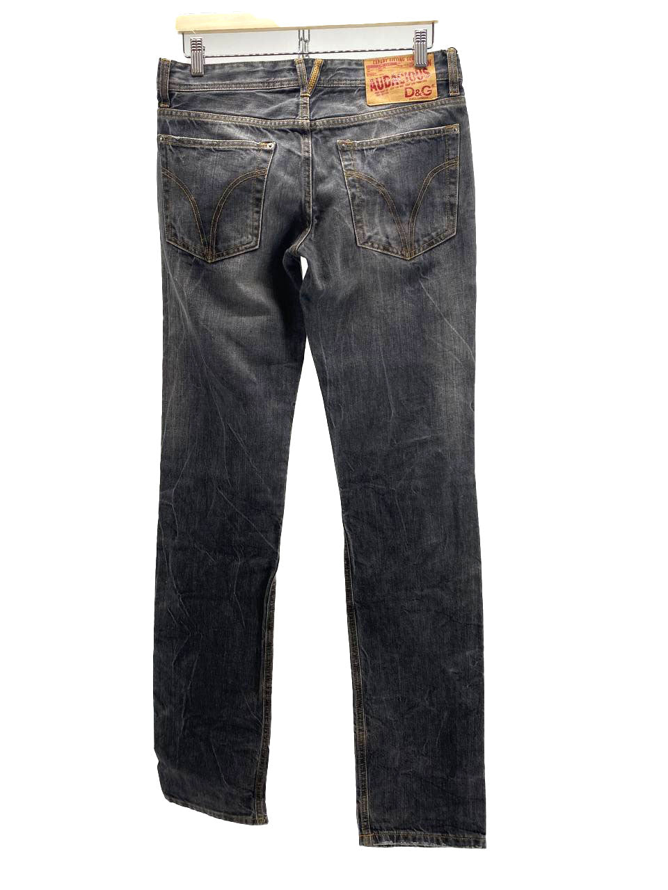 JEANS  IN DENIM GRIGIO DA UOMO