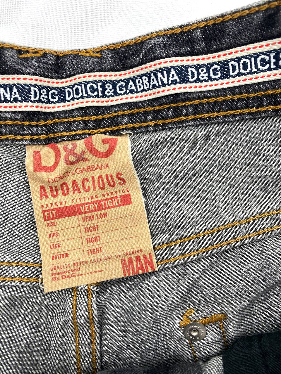 JEANS  IN DENIM GRIGIO DA UOMO