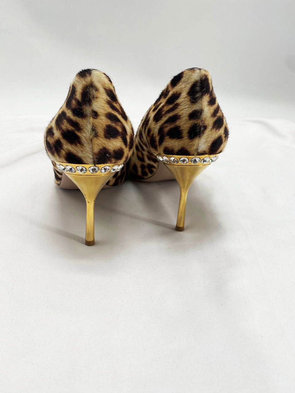 Scarpe leopardate hot sale con tacco