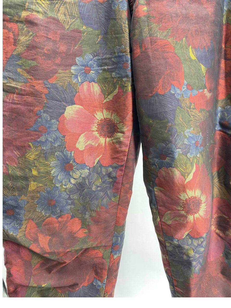 PANTALONI A FIORI IMBOTTITI DA DONNA