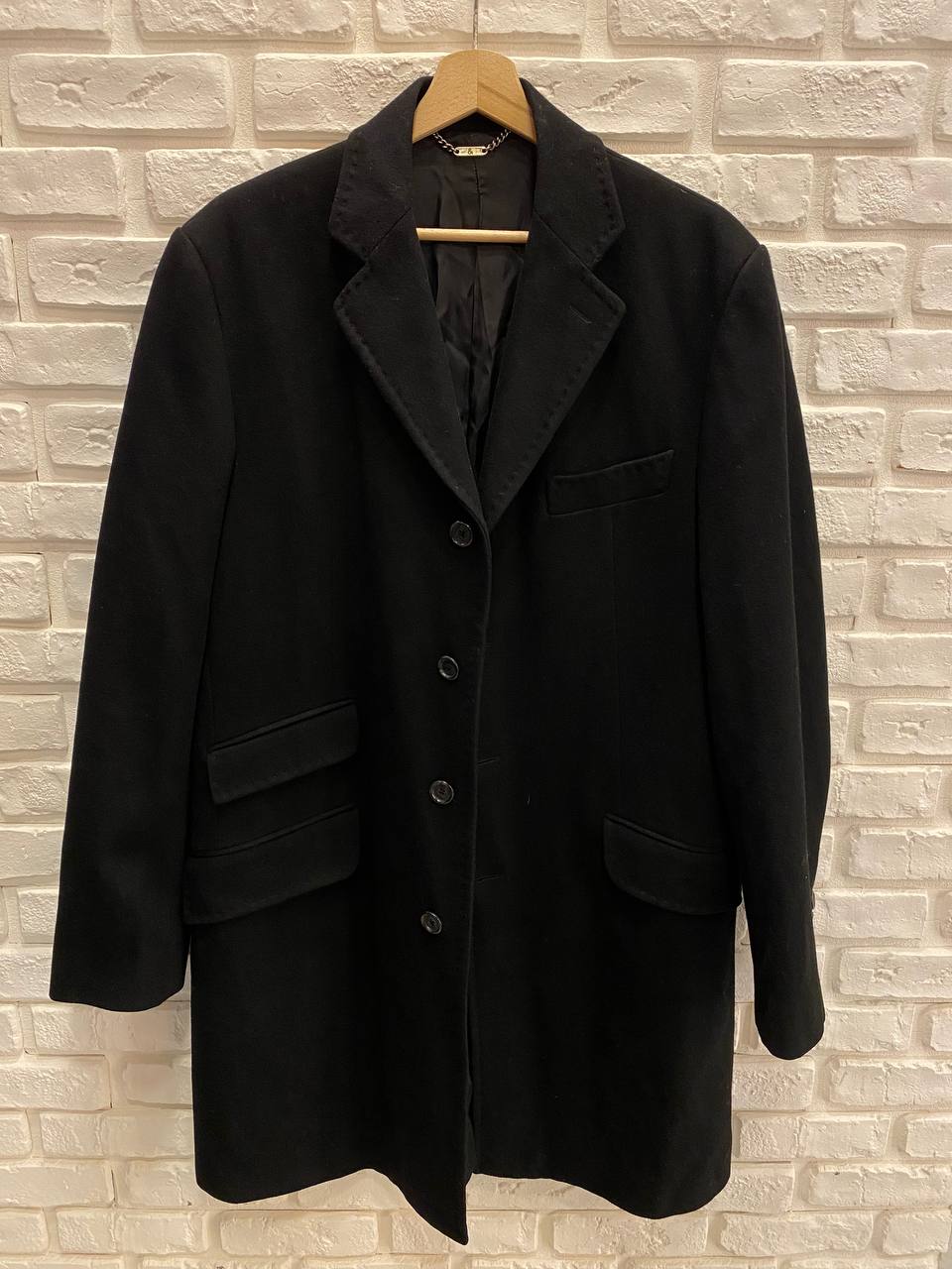 CAPPOTTO NERO DA UOMO