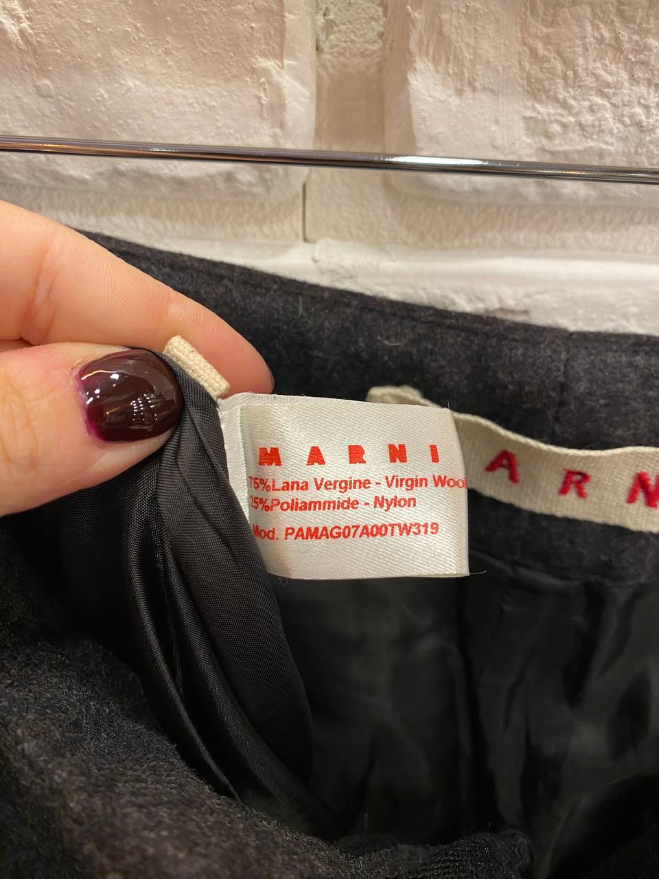 PANTALONI GRIGI DA DONNA