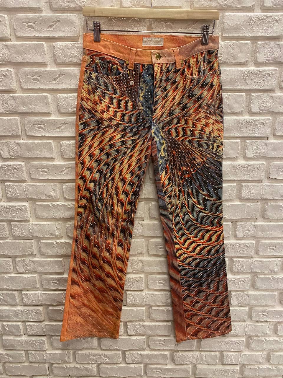 PANTALONI A FANTASIA SPIRALE DA DONNA