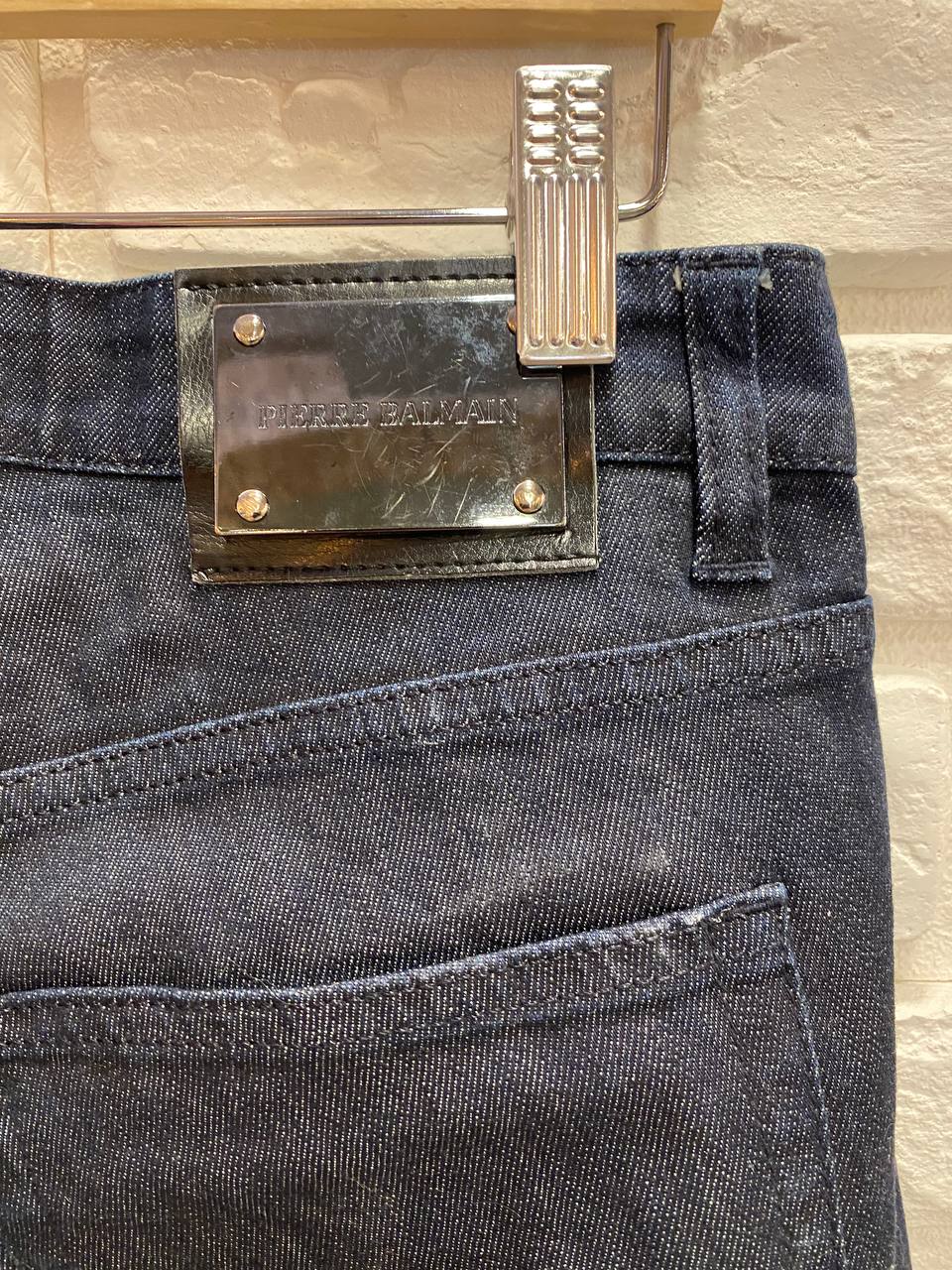 JEANS IN DENIM BLU SCURO CON DOPPIE TASCHE