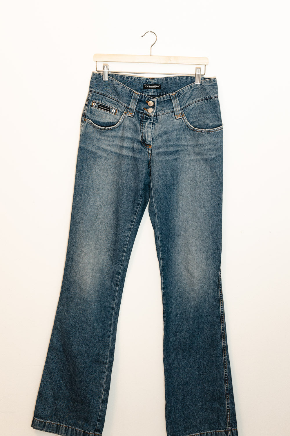 JEANS LARGHI BLU DA DONNA